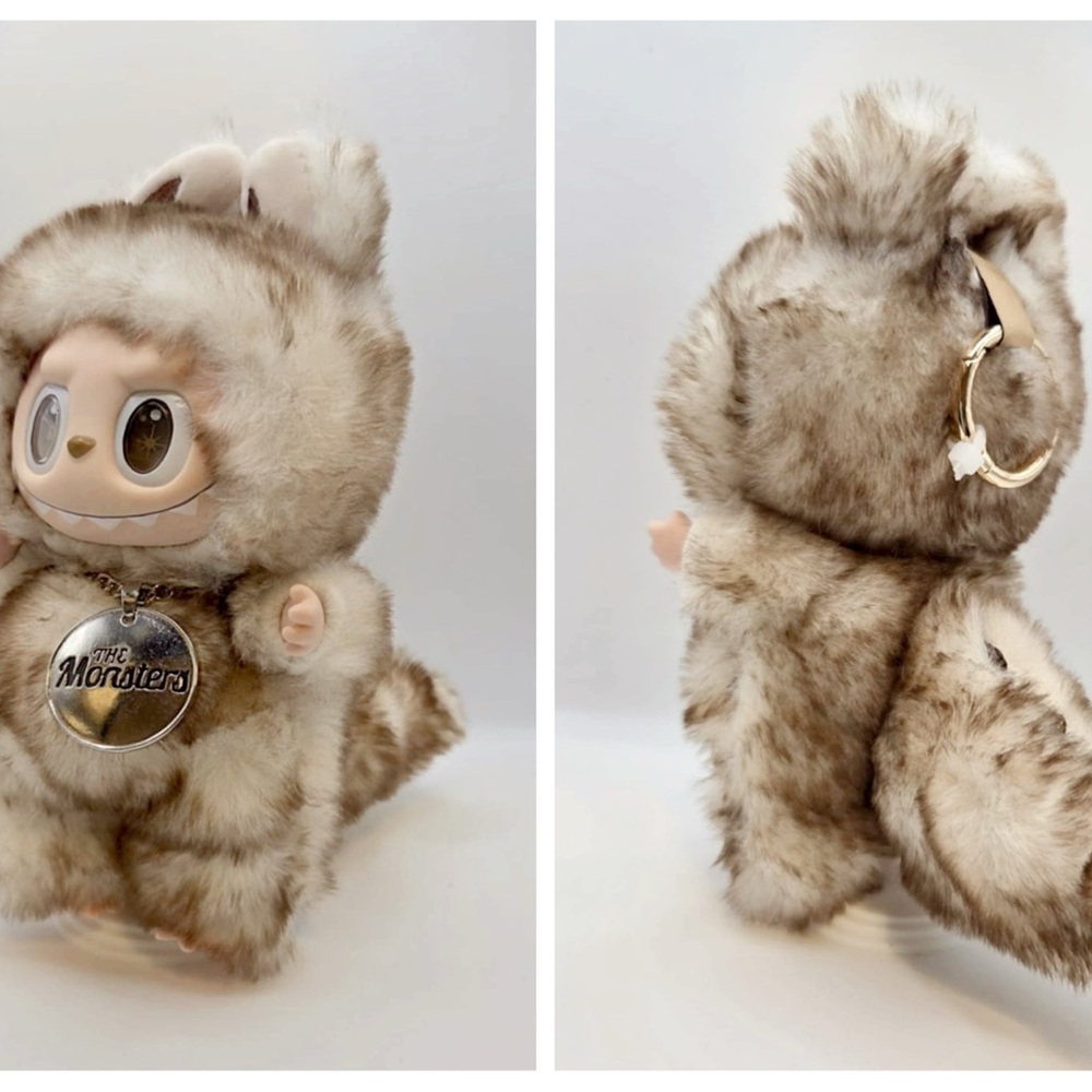 Custom Lafufu / Labubu Zimomo pendant “Cake”